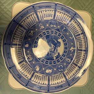 Beautiful Spode Calendar Collection Plate…